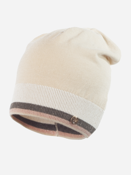 

Демисезонная шапка Jamiks Tibby Jwd074-2 54 см Бежевая