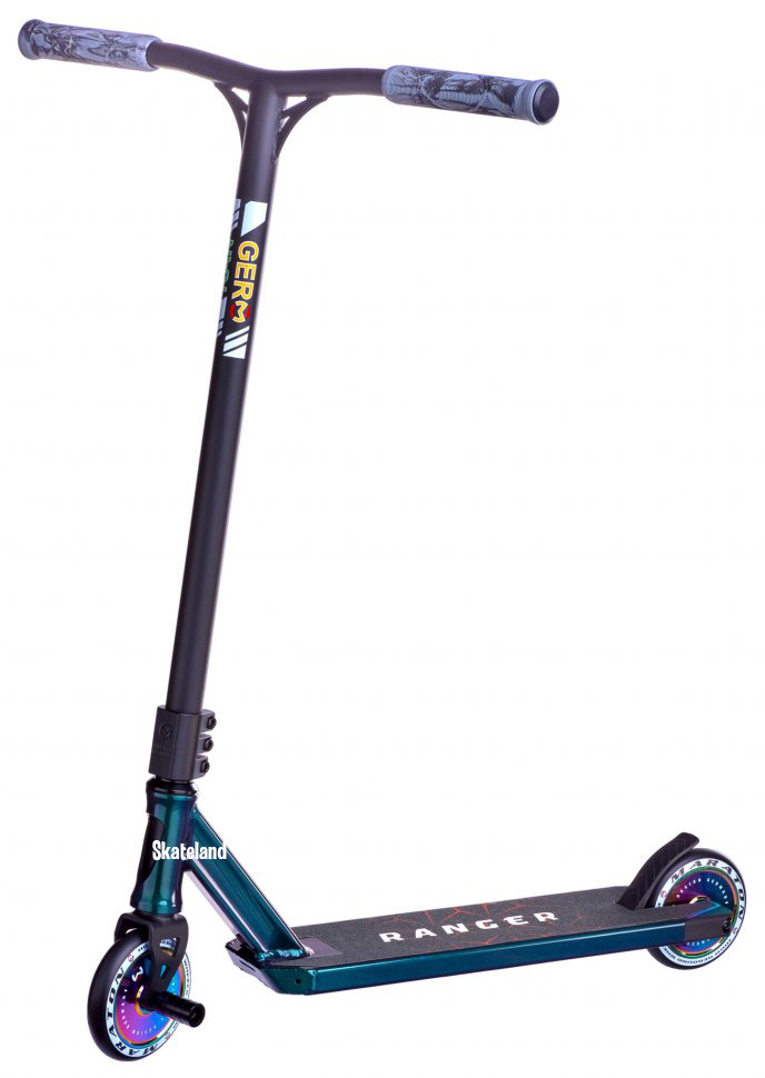 

Трюковый самокат Maraton Ranger Neochrome (Неохром) с пегами