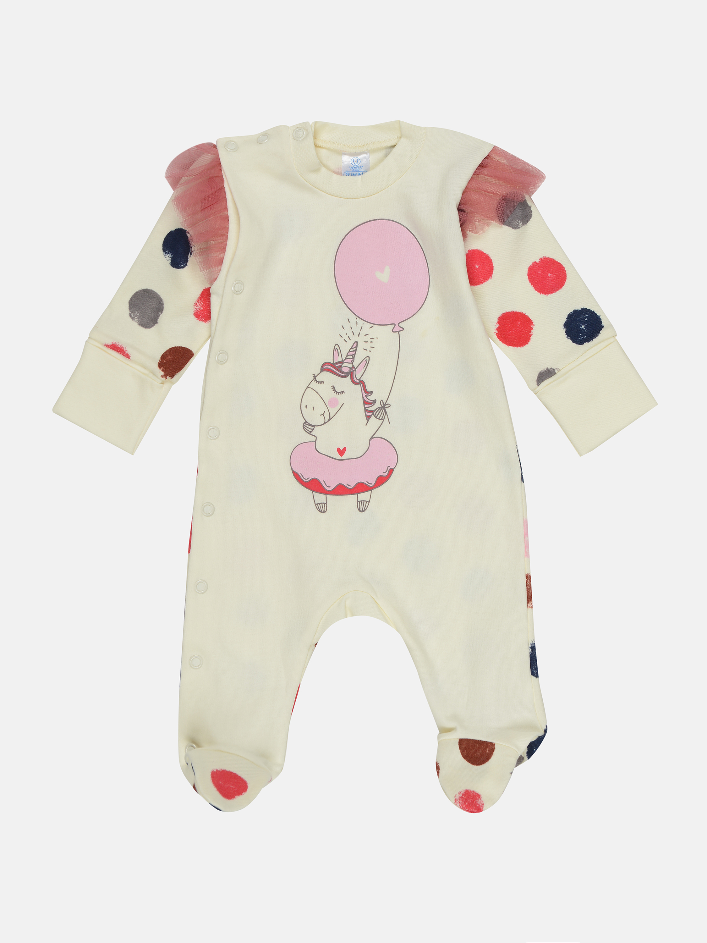 

Человечек Baby Veres Sweet Unicorn 101-2.87 62 см Молочный