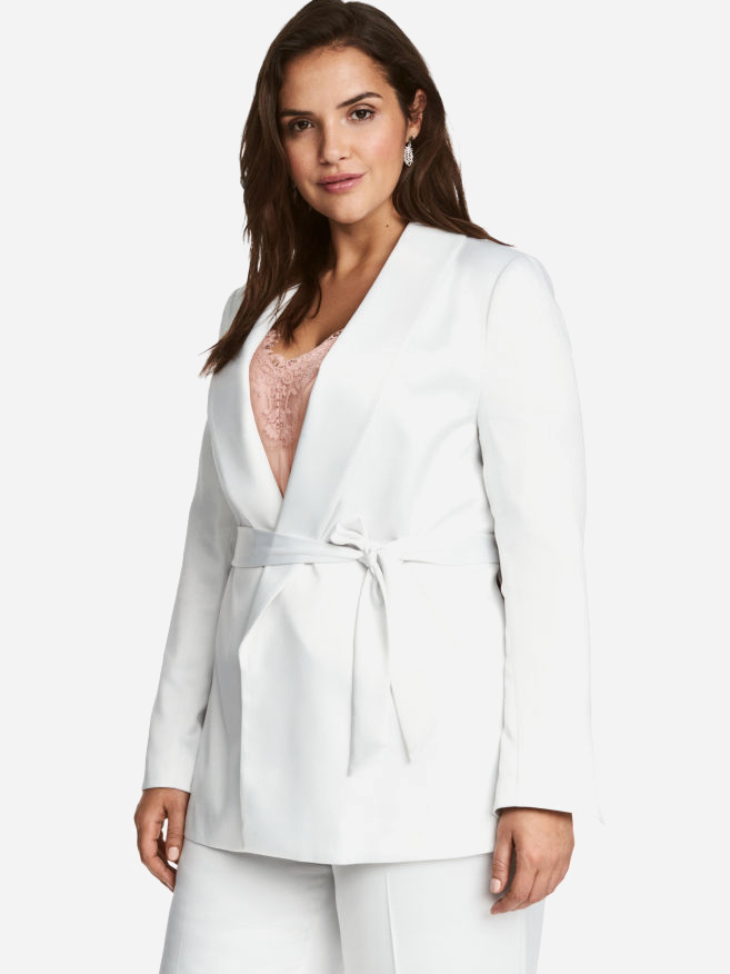 

Жакет H&M hm01120041 52 Белый