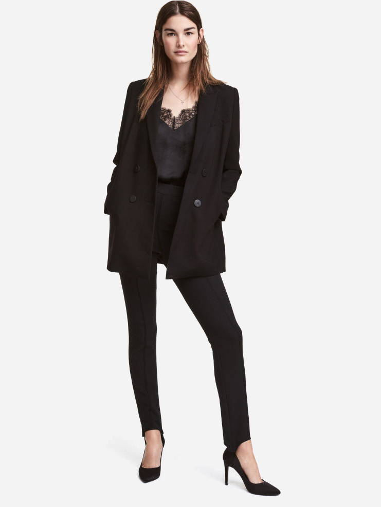 

Брюки H&M hm04440096 38 Черные