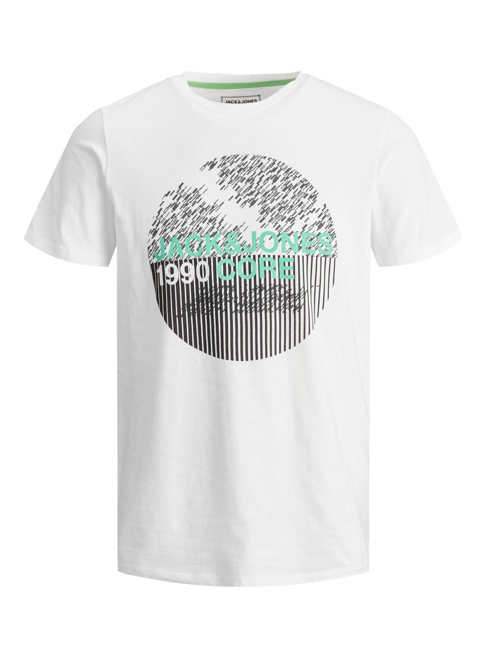 

Футболка Jack & Jones  Белая, Футболка Jack & Jones XL Белая
