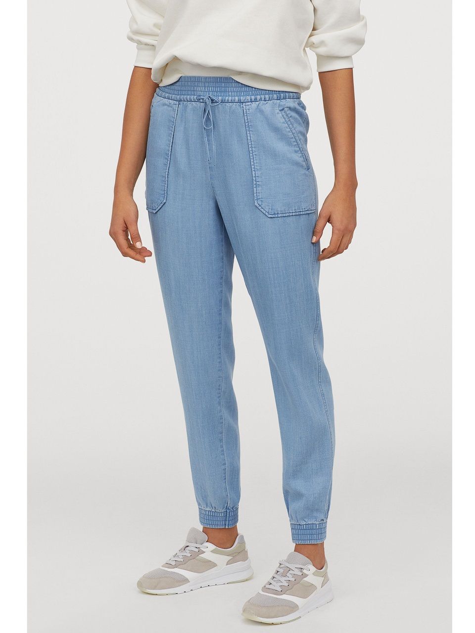 

Брюки-джоггеры H&M 0845191-1  Голубые, Брюки-джоггеры H&M 0845191-1 40 Голубые
