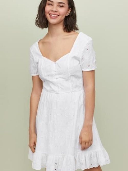 

Платье H&M 0730359-9 44 Белое
