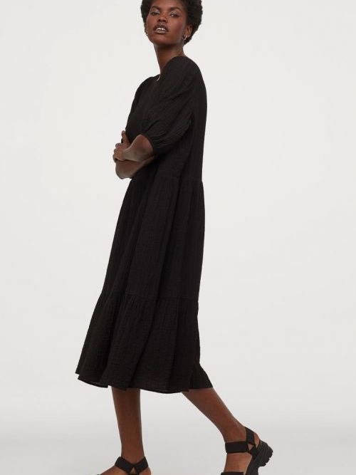 

Платье H& 0855249-1  Черное, Платье H&M 0855249-1 M Черное