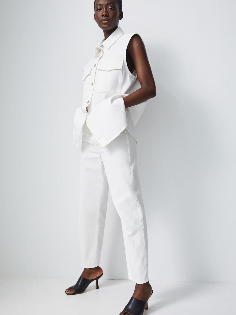 

Брюки H&M 0865799-1 48 Белые