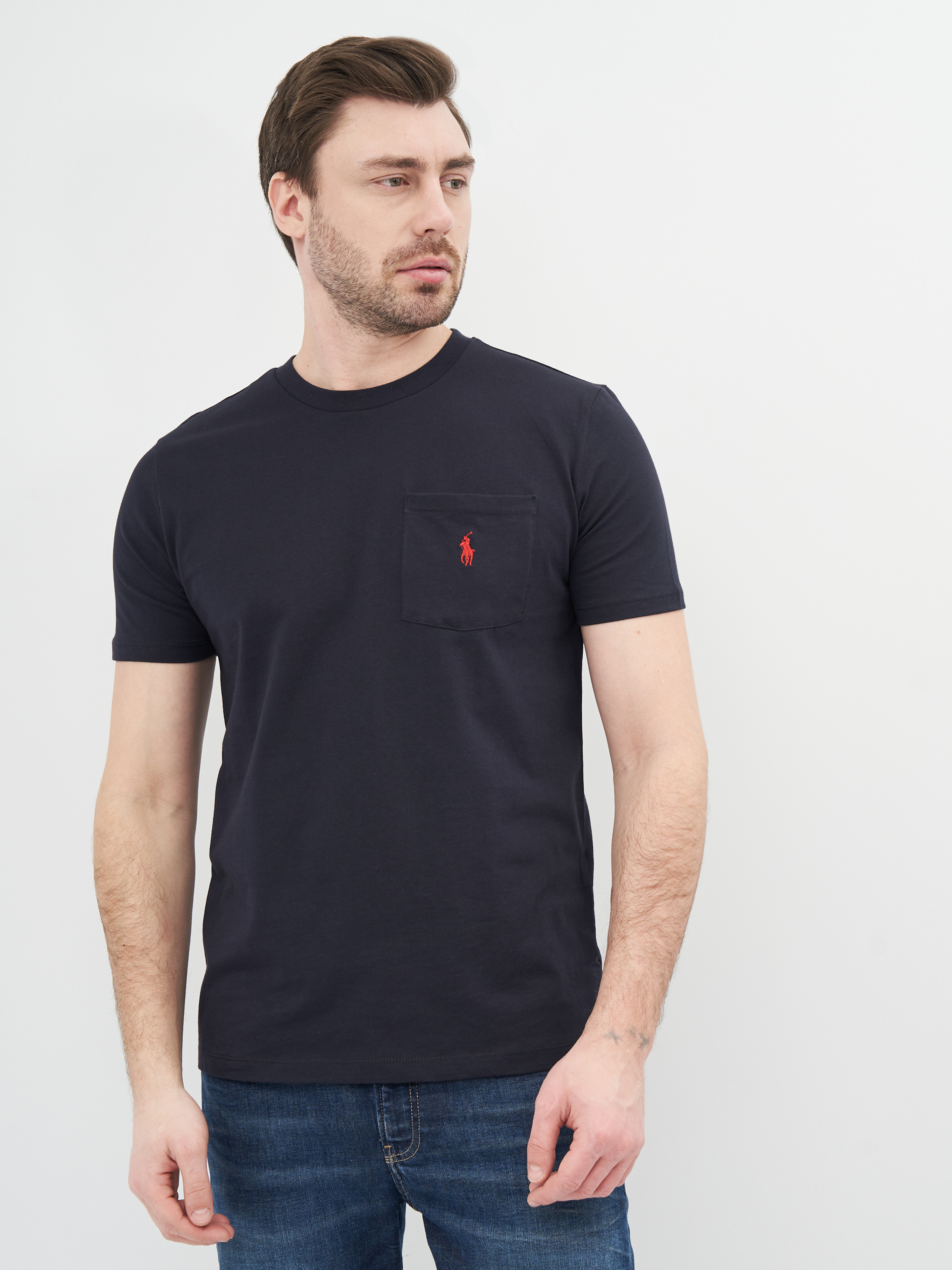 

Футболка Polo Ralph Lauren 10528.3  (52) Темно-синяя, Футболка Polo Ralph Lauren 10528.3 2XL (52) Темно-синяя