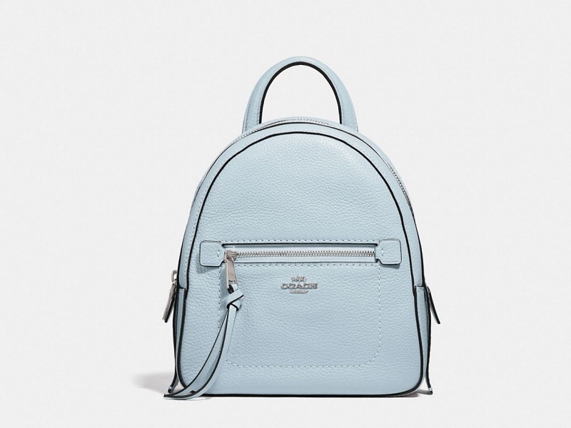 

Рюкзак женский Coach Andy Backpack Blue Голубой (BW-0305)