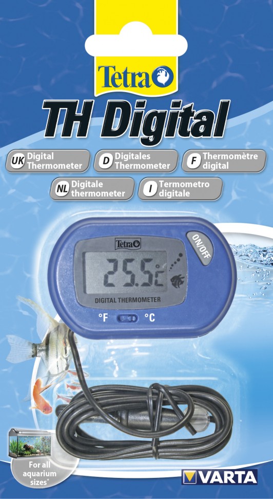 

Цифровой термометр для аквариума Tetra TH Digital Thermometer