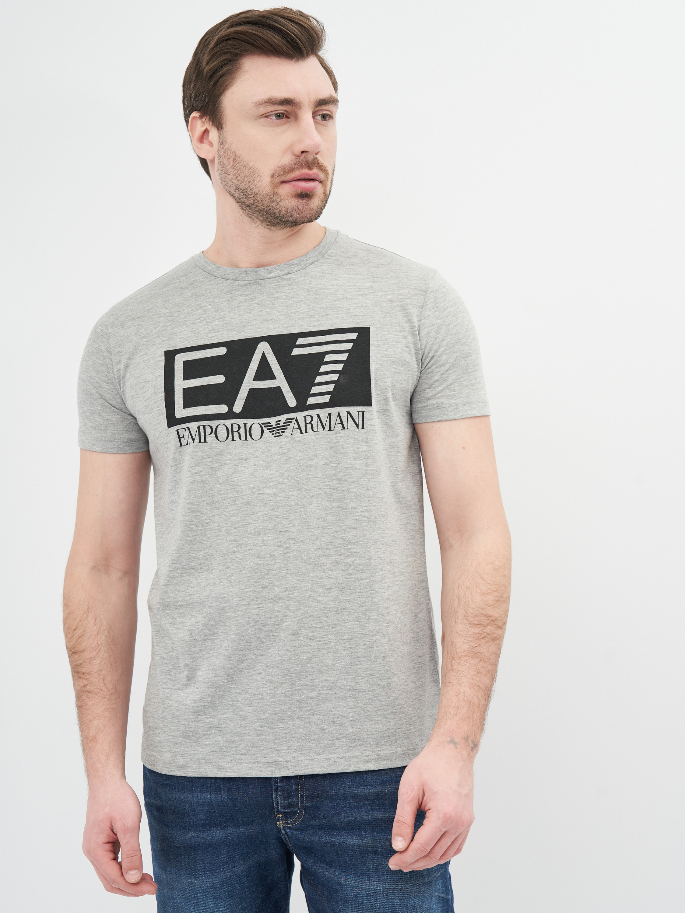 

Футболка EA7 10533.3  (52) Серая, Футболка EA7 10533.3 2XL (52) Серая
