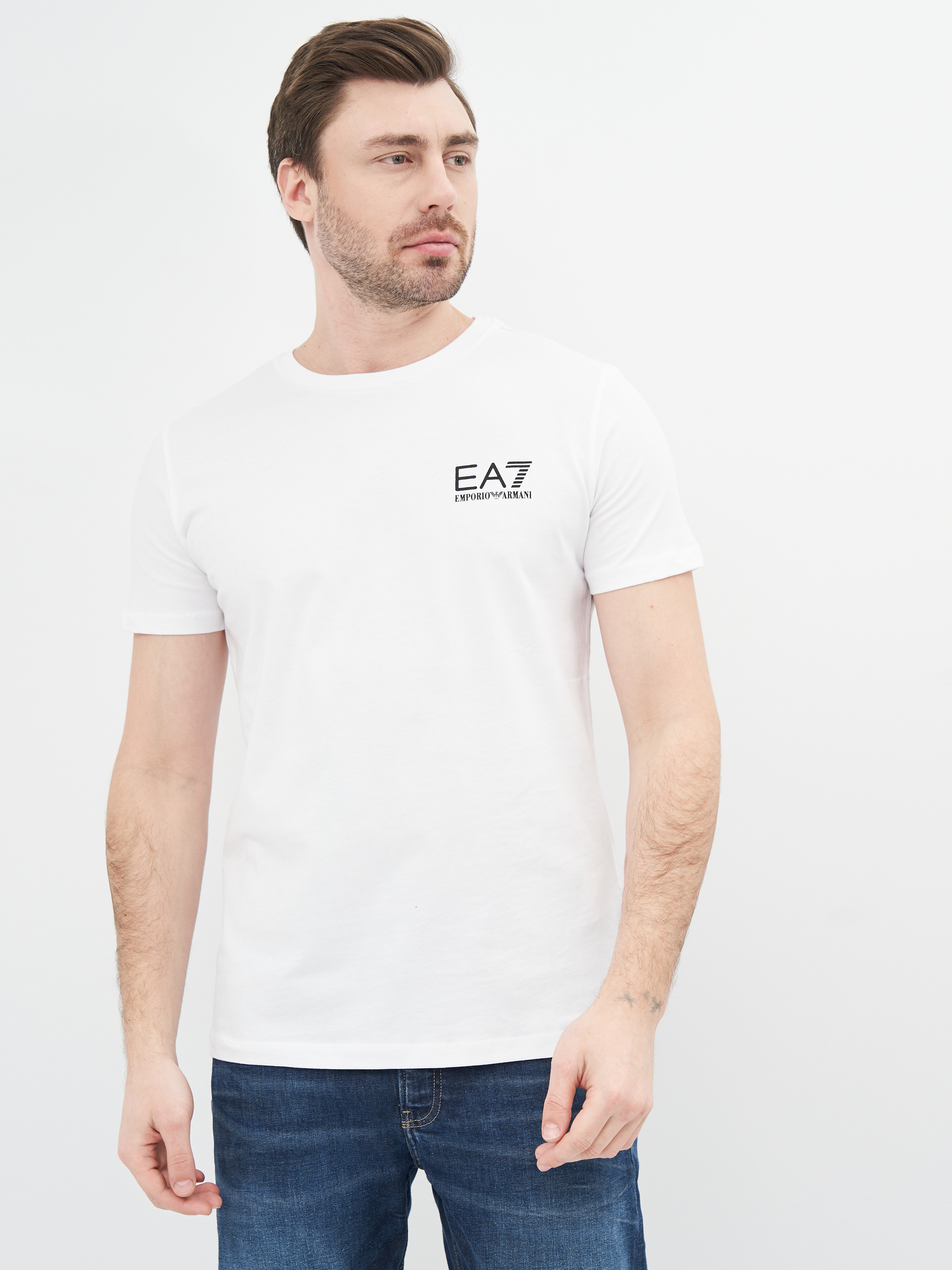 

Футболка EA7 10536.2  (44) Белая, Футболка EA7 10536.2 S (44) Белая