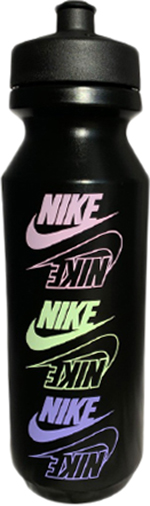 

Бутылка для воды Nike N.000.0041.929.32 Big Mouth Graphic Bottle 2.0 32OZ 946 мл Черная (887791382689)