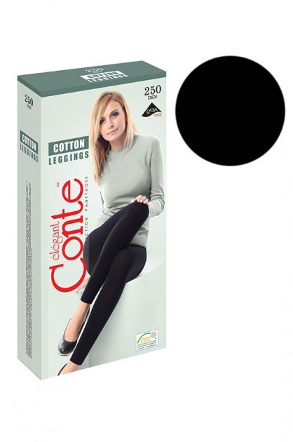 

Леггинсы Conte Cotton Leggings 250 den nero 2