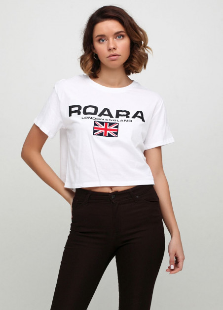 

Футболка H&M 0636779 M білий комб.