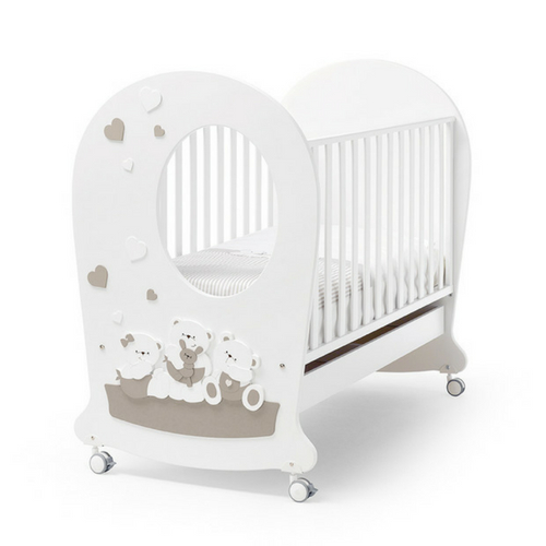 

Кроватка Erbesi Mirtillone Bianco 8056515939214