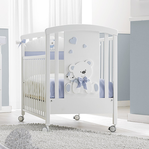 

Кроватка Erbesi TATO Bianco Azzurro 8050612382423