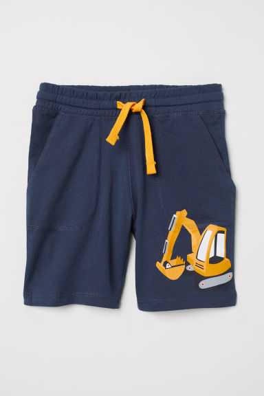 

Шорты H&M P75022 134 см Темно-синий / экскаватор (P-100487)