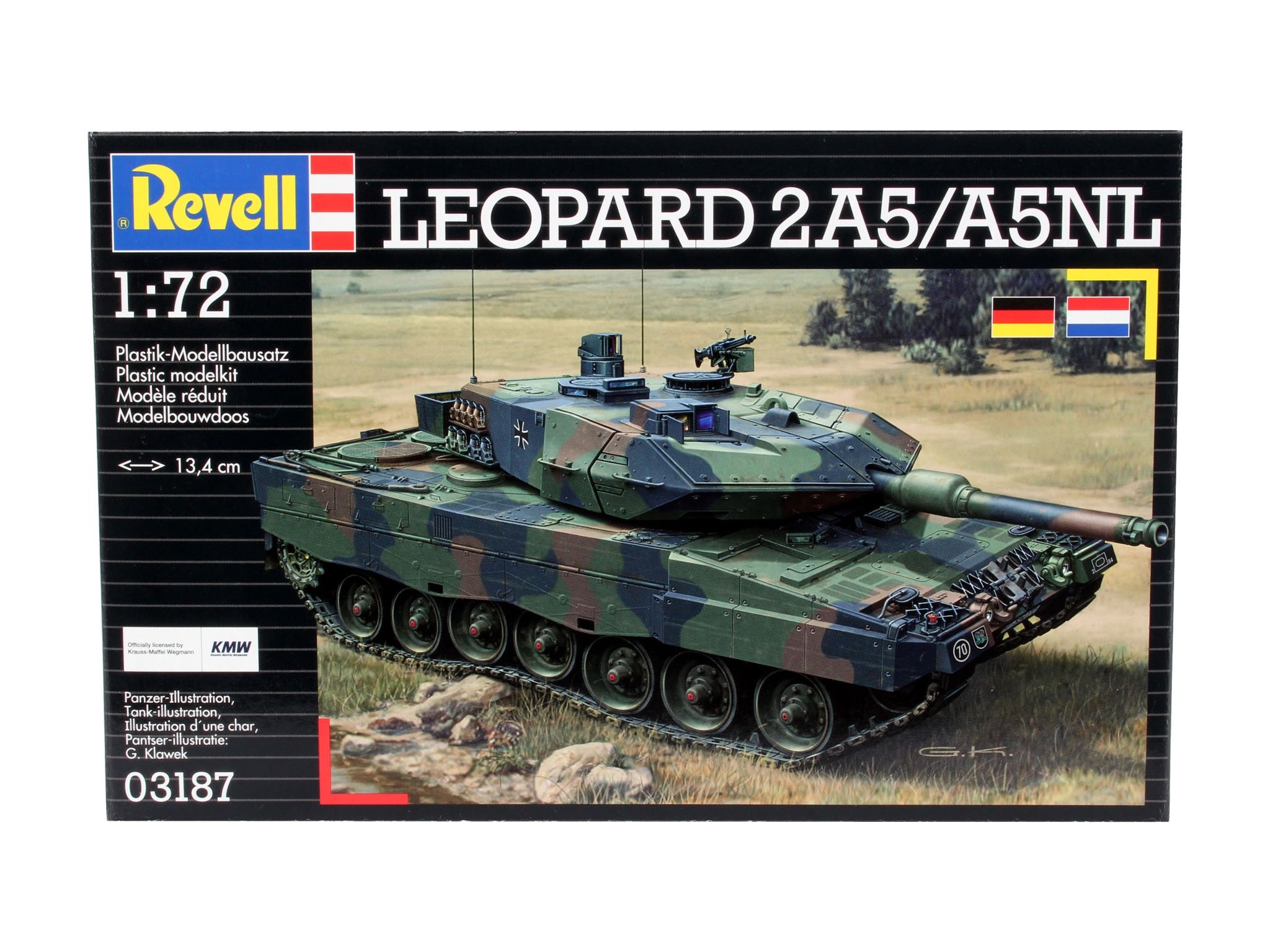 

Сборная модель REVELL Leopard 2 A5A5 NL (03187)
