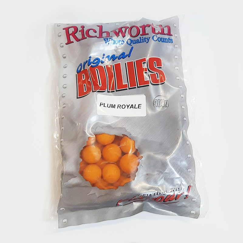 

Бойлы Richworth 20mm Plum Royale Orig. Boilies, 400g