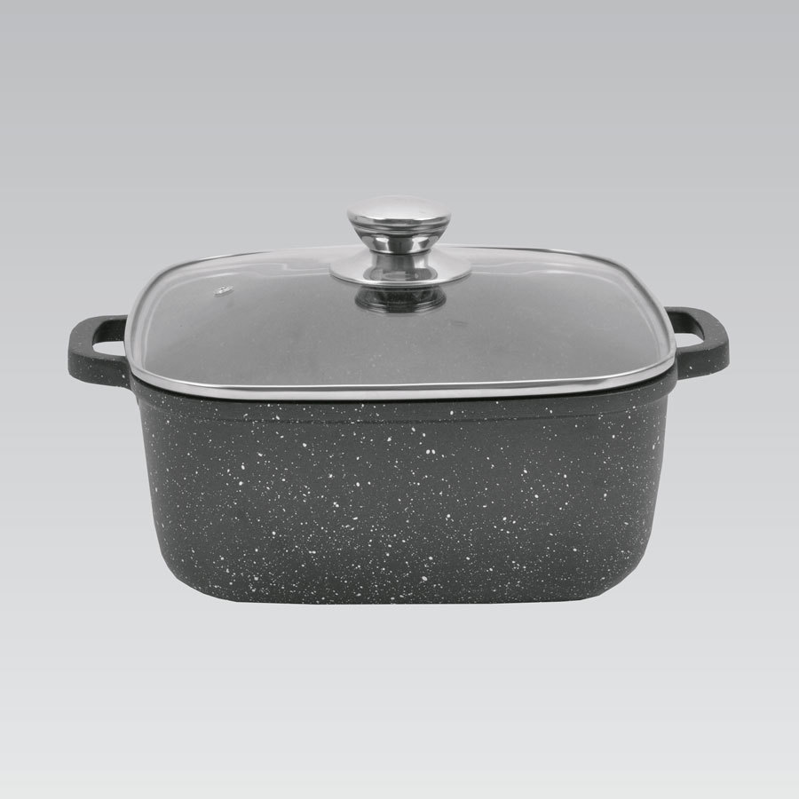 

Кастрюля Maestro с крышкой 24 см 5,2 л Graphite (MR-2424)