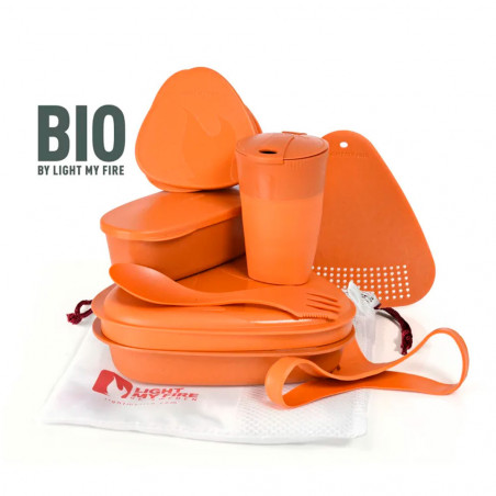 

Набор посуды Light My Fire MealKit BIO 8 pcs Rusty Orange