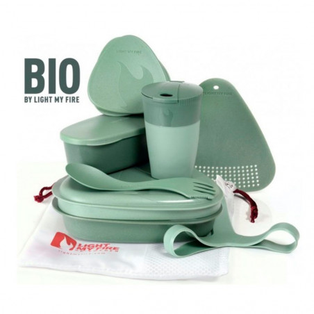 

Набор посуды Light My Fire MealKit BIO 8 pcs Sandy Green