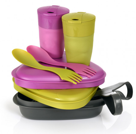 

Набор посуды Light My Fire Pack'n Eat Kit Pirategold/Pinkmetal