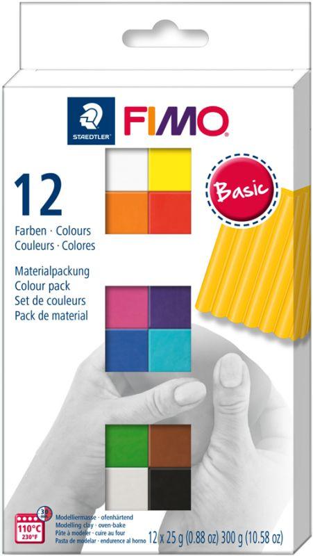 

Пластика Fimo Basic Colours набор 12цвх25гр (4007817053409)