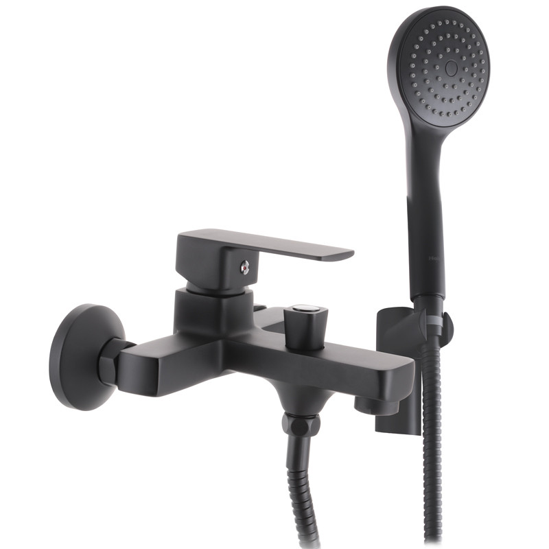 

Смеситель для ванны KUBUS 009 EURO BLACK HB3932 Haiba 120 Черный (HB3932)