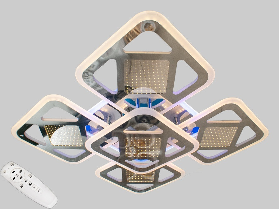 

Потолочная LED-люстра с 3d эффектом 170W 6015