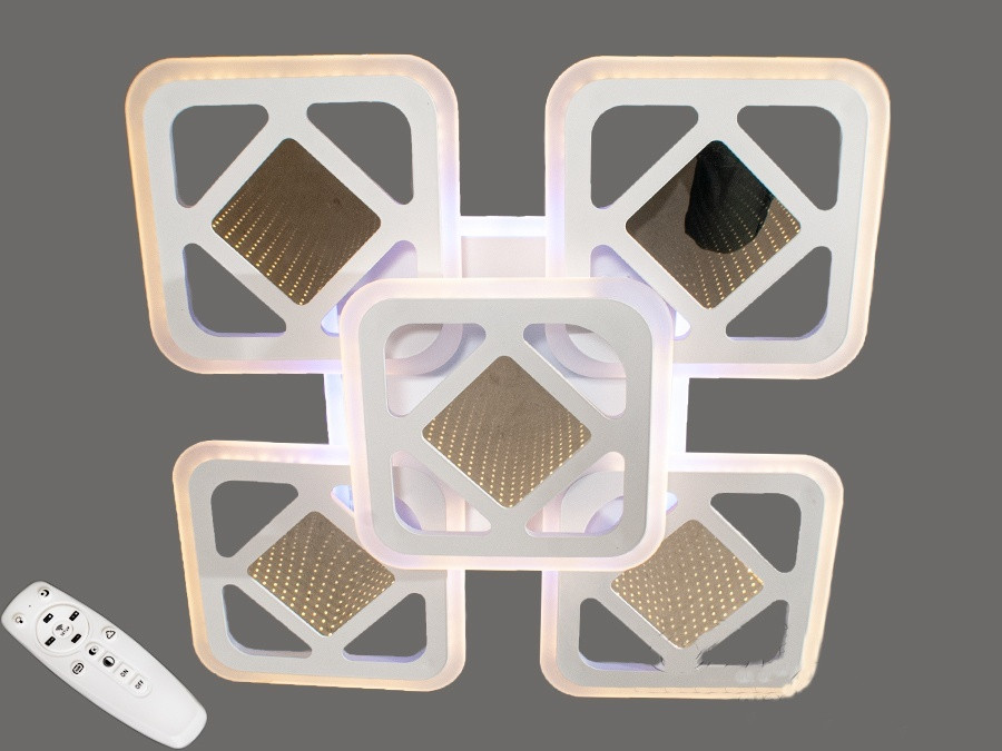 

Потолочная LED-люстра с 3d эффектом 155W 6015