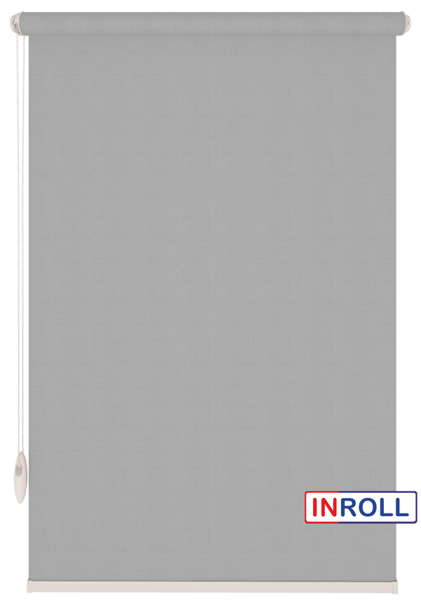 

Ролета тканевая INROLL Есо-Mini 122,5х185 см BO Berlin Серый 054 Silver