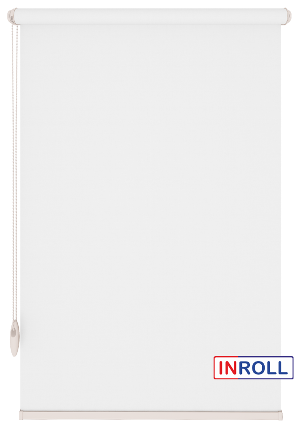 

Ролета тканевая INROLL Есо-Mini 125х185 см BO Berlin Белый 051 Silver