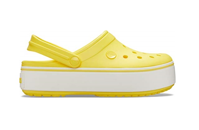 

Сабо Crocs Crocband™ Platform Clog M5W7-37-23.5-24 см Sunshine / White 205434