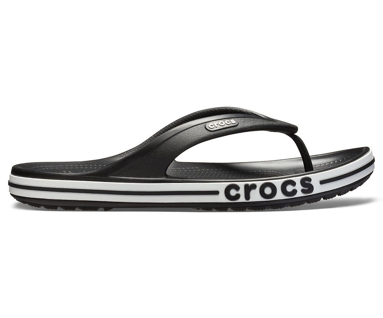 

Сланці Crocs Bayaband Flip M8W10-40.5-26-26.5 см Black White 205393-W