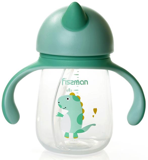 

Бутылочка детская Babies Жираф 260мл с ручками Fissman (Р01632317265)