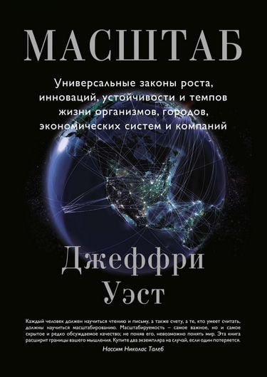 

Масштаб. Универсальные законы роста, инноваций, устойчивости и темпов жизни организмов, городов, экономических систем и компаний