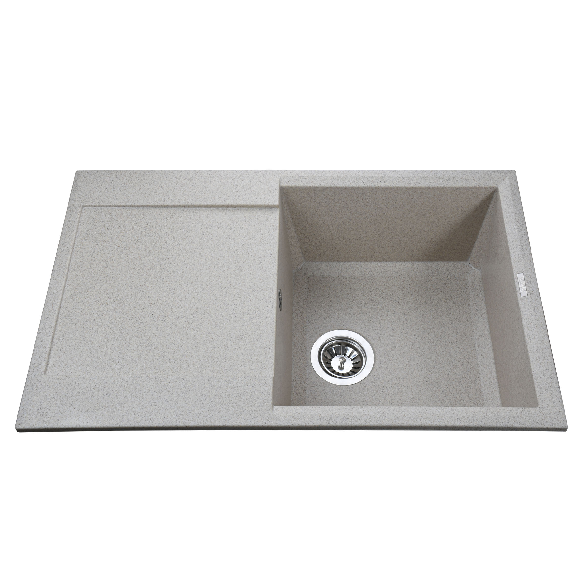 

Гранітна мийка Globus Lux KOMO мигдаль 790х500