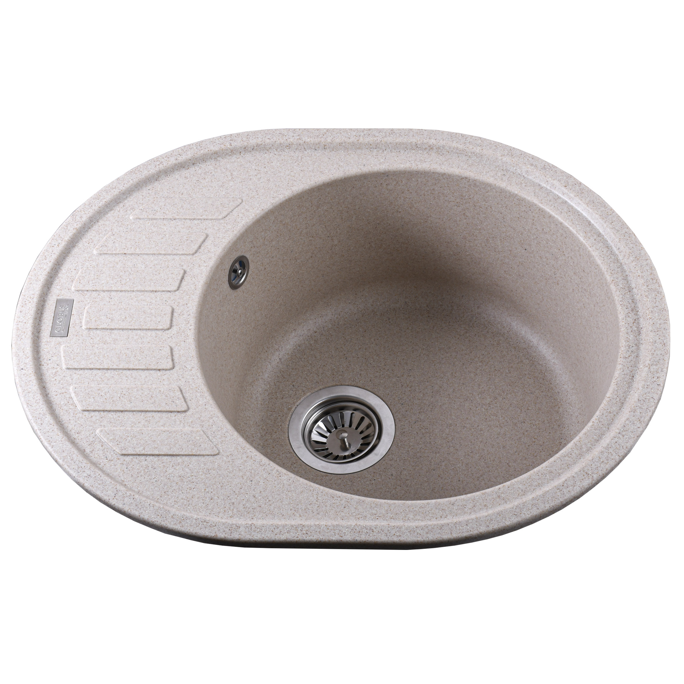 

Гранітна мийка Globus Lux ARNO піщаний 620х500