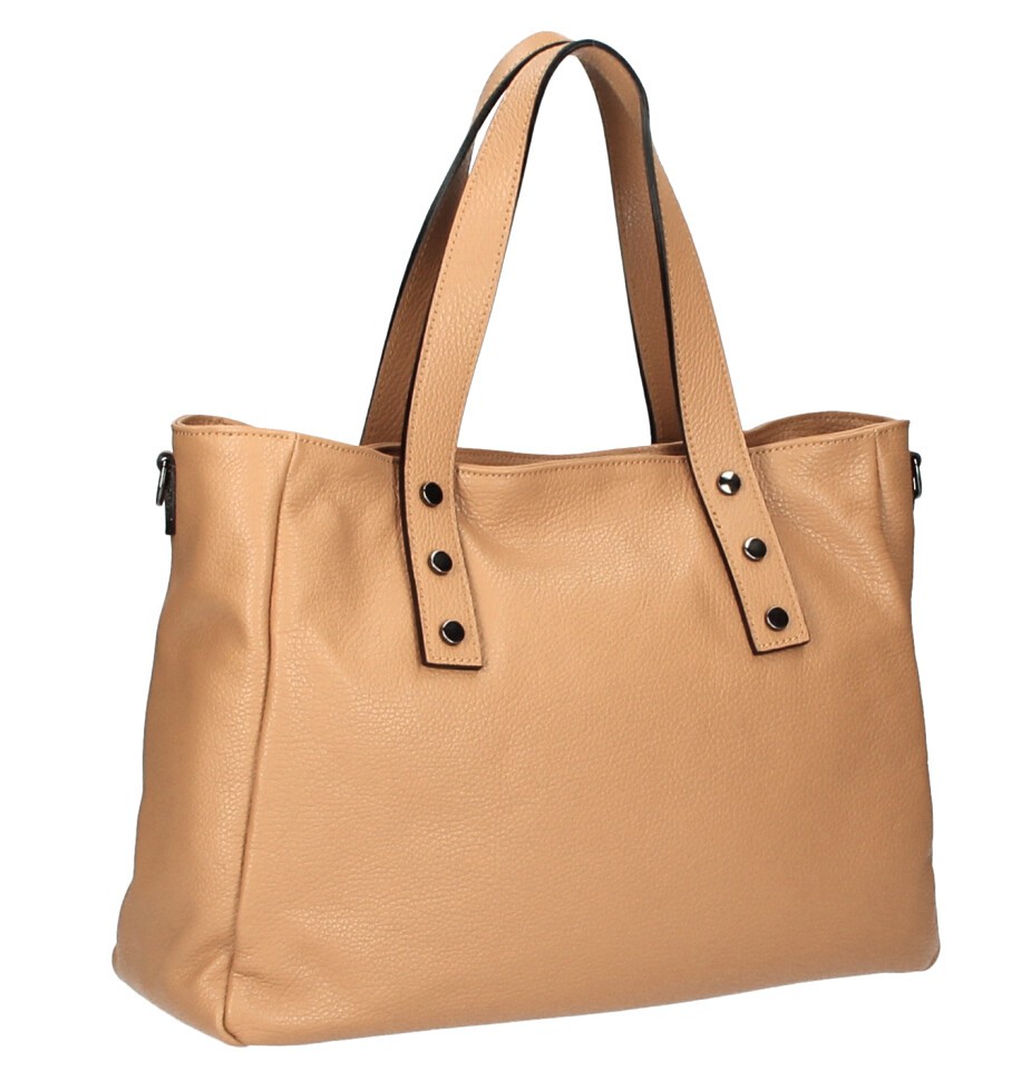 

Женская кожаная сумка Italian Bags DB7208 cognac