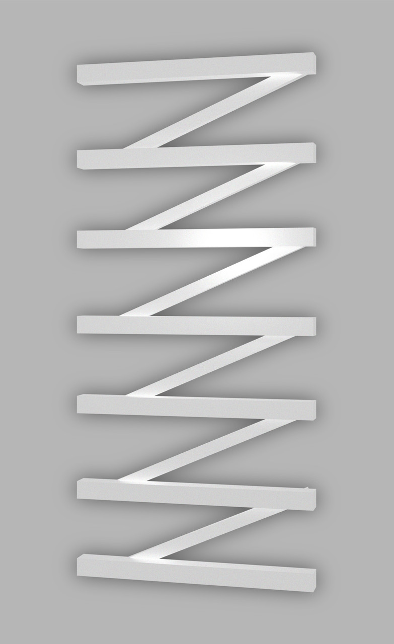 

Электрический полотенцесушитель Genesis Aqua ZigZag 100x53 см белый