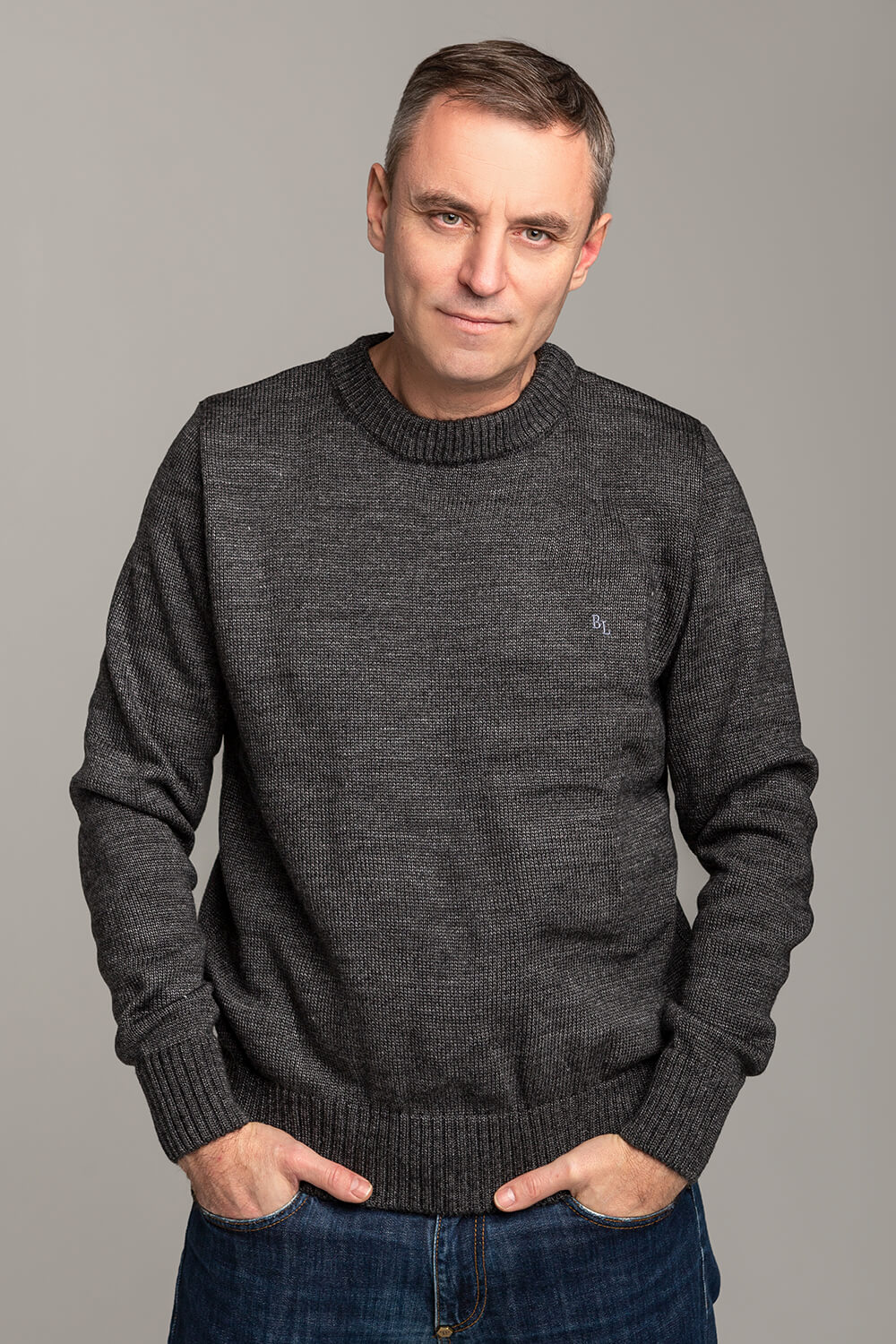 

Джемпер Berta Lucci Поло XXXL Графит (01135gr-blackxxxl)