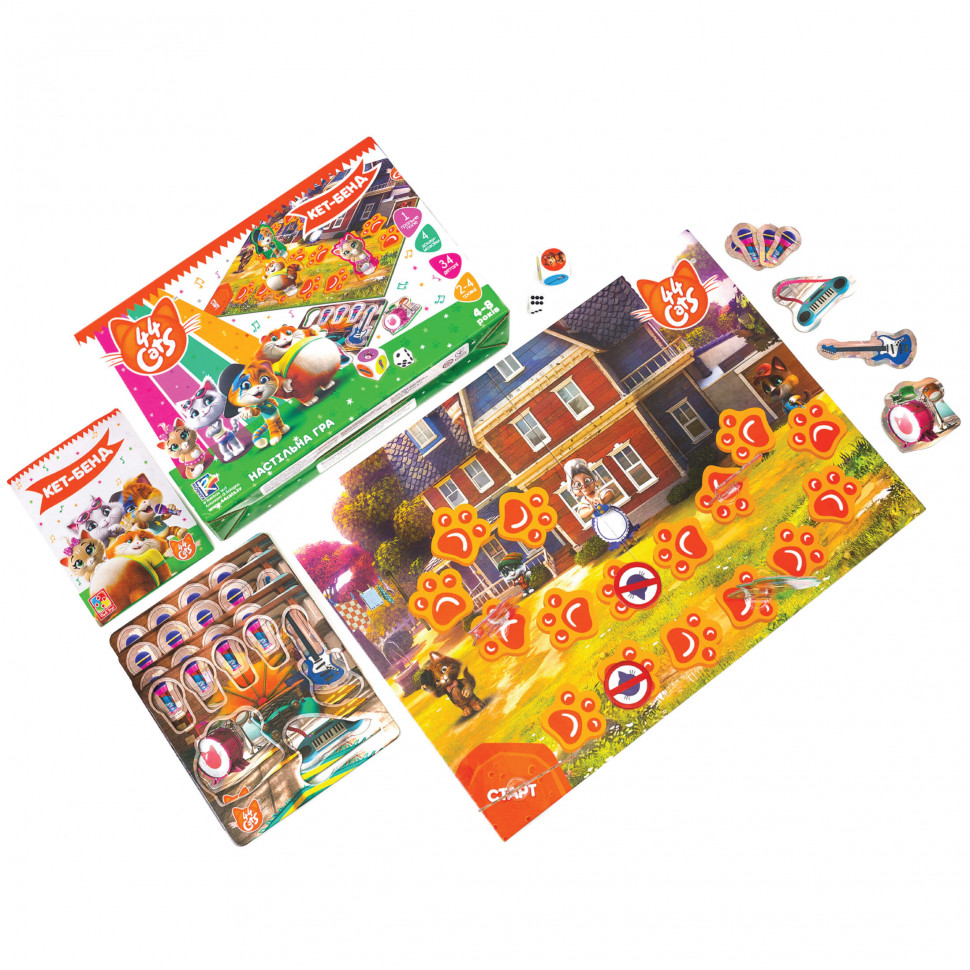 

Игра настольная "Развлекательная Кет-Бенд 44 Cats" VT8055-16