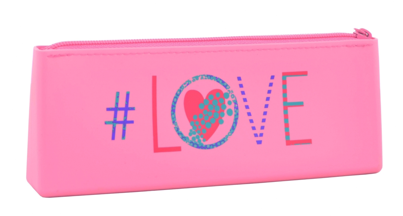 

Пенал силиконовый YES Love 21x8.5x3.5 см (531956)