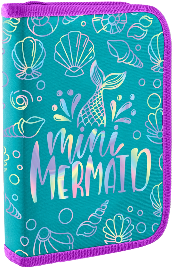 

Пенал твердый YES HP-02 одинарный без клапана Mermaid (532856)