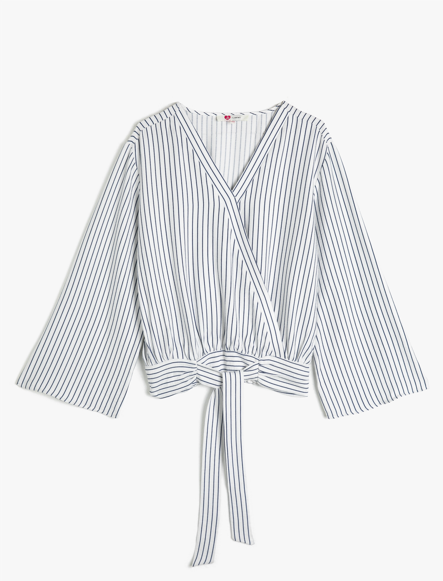 

Блузка Koton 9KAL61387QW-04S 38 Ecru Stripe