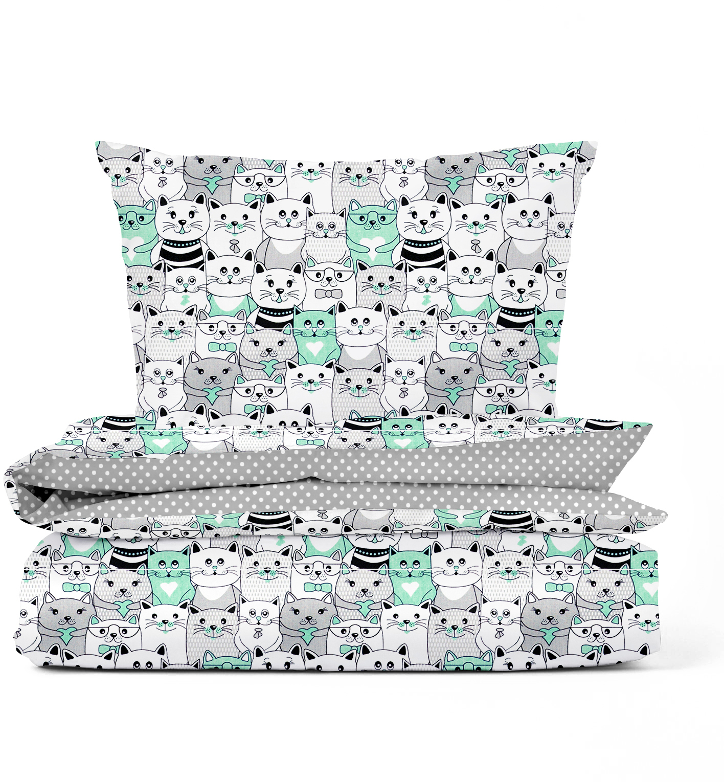 

Комплект постельного белья Cosas Cats Dots 155/2 155х215 (Cats_Dots_155/2)
