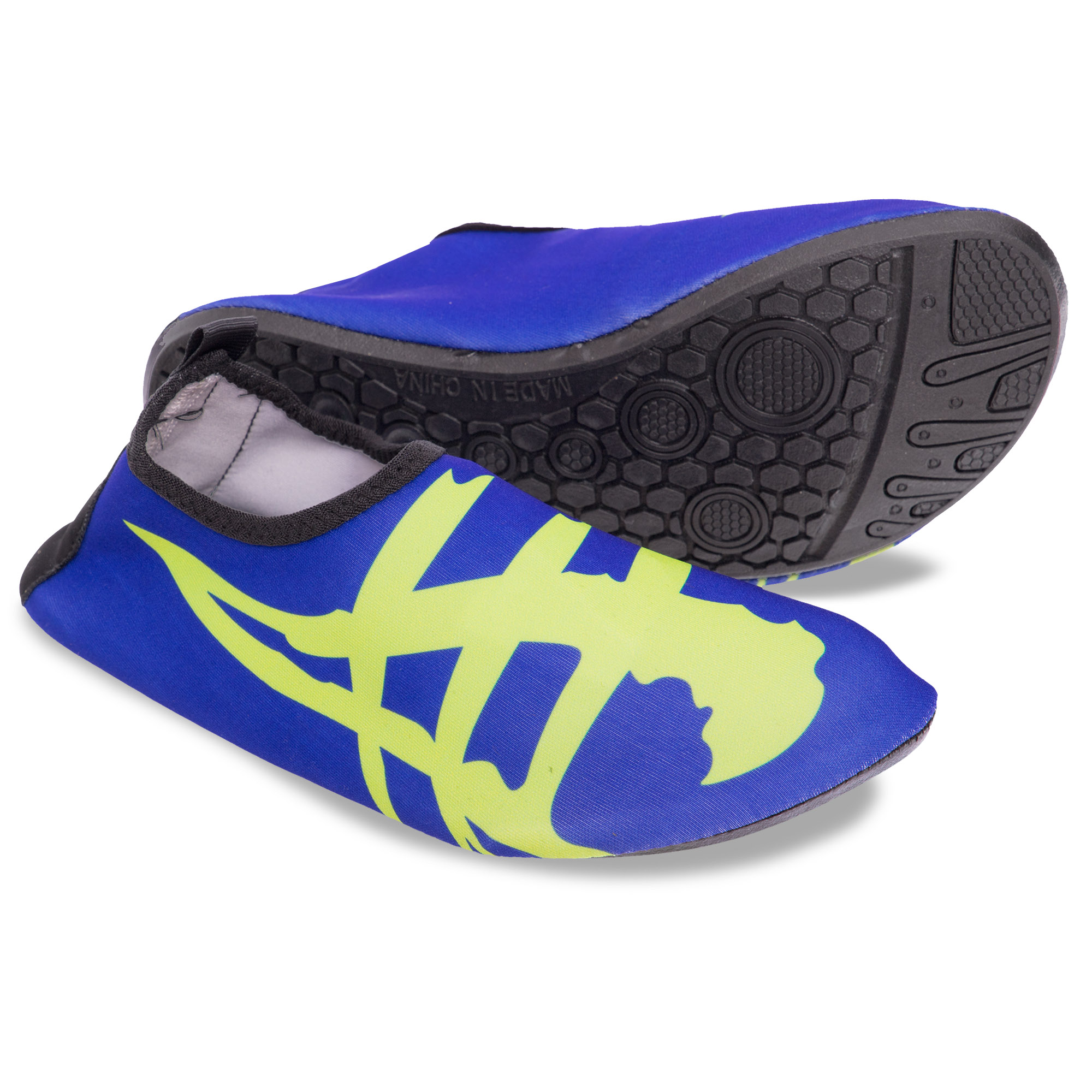 

Обувь для плавания, спорта и йоги Skin Shoes, р-р S-3XL-34-45, 20-29см., синий (PL-0419-BL) L-38-39: 23.5-25см.;