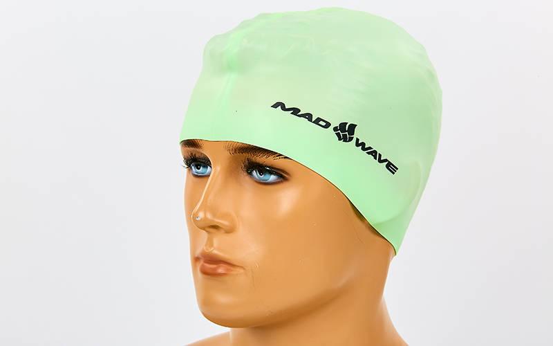 

Силиконовая шапочка для плавания в бассейне Mad Wave PASTEL Зеленый (СПО M053504)