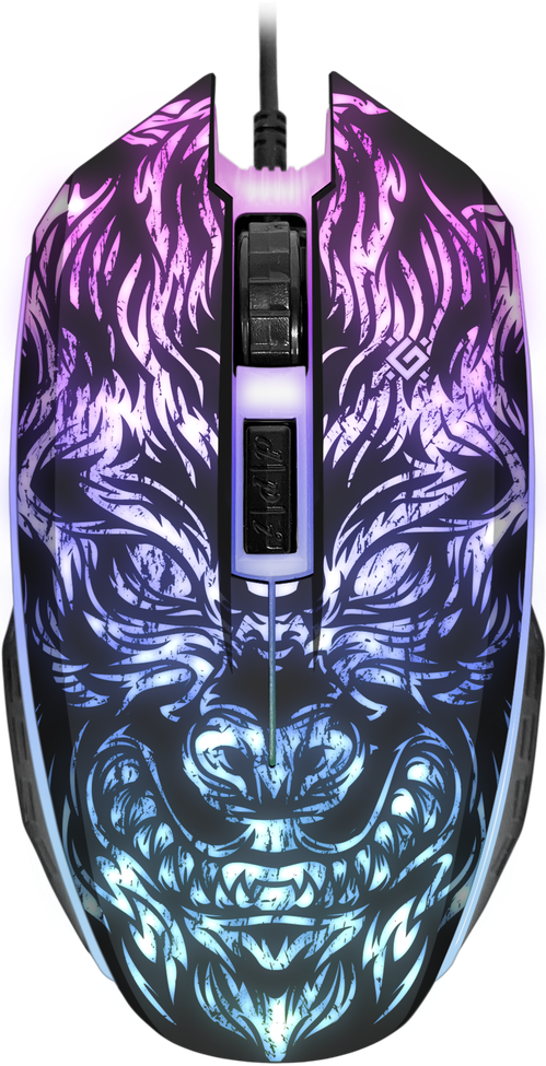 

Мышь Defender Chaos GM-033 USB Black (52033)